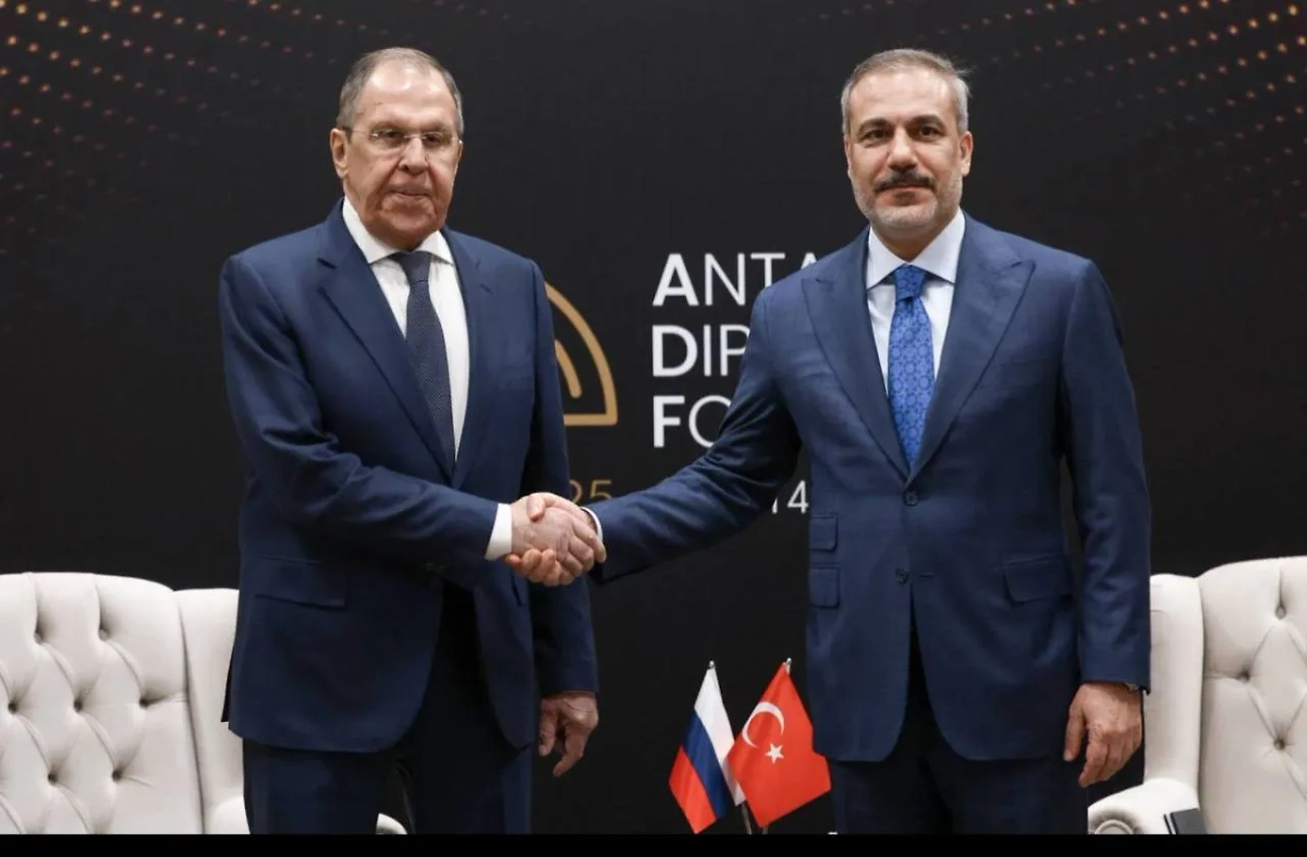 Сергей Лавров и Хакан Фидан. Фото © Telegram/ Мария Захарова