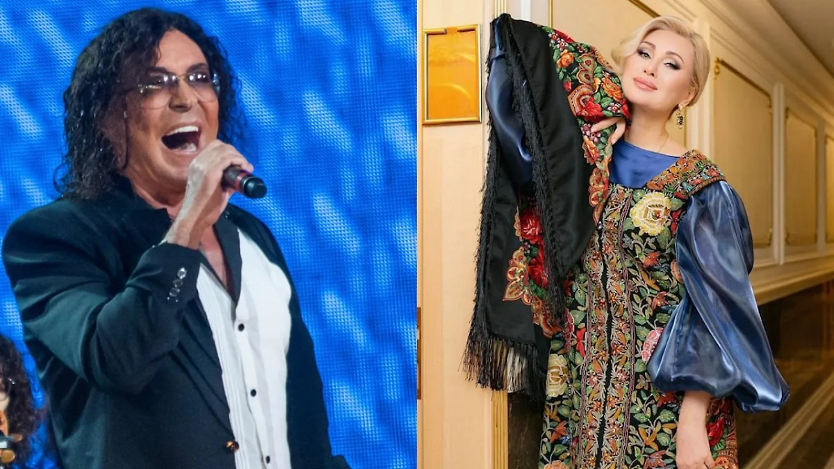 Валерий Леонтьев, Вика Цыганова. Обложка © Wikipedia, Okras / Instagram (признан экстремистской организацией и запрещён на территории Российской Федерации)/ tsiganova_fashion