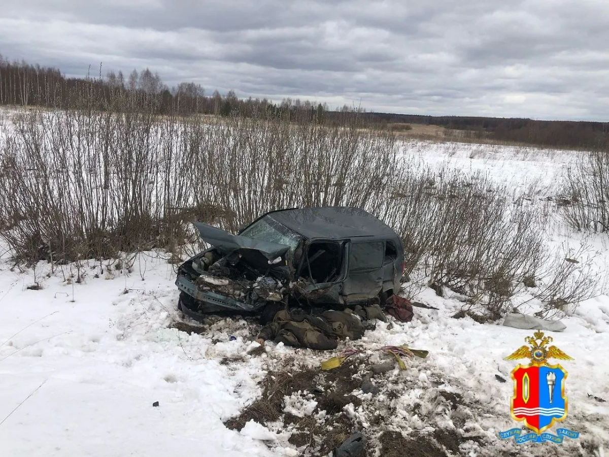 ДТП в Ивановской области. Обложка © Telegram / Полиция37 Иваново