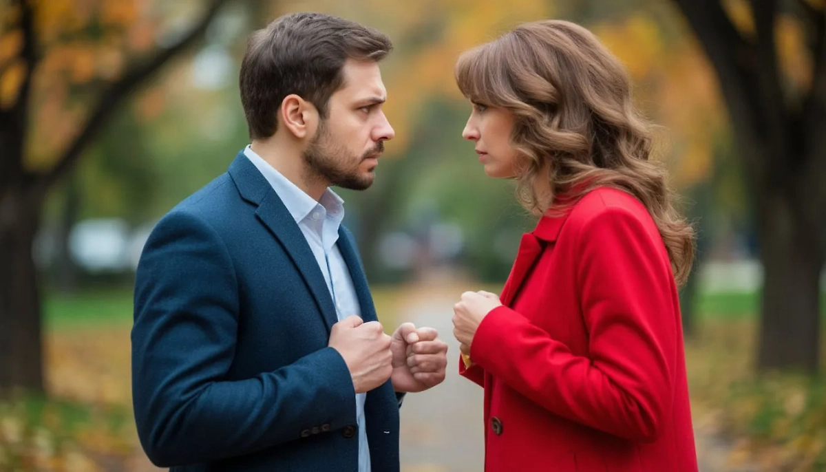 Семейная пара не читала советов от Life.ru, поэтому находятся на грани развода. Обложка © Life.ru / Шедеврум