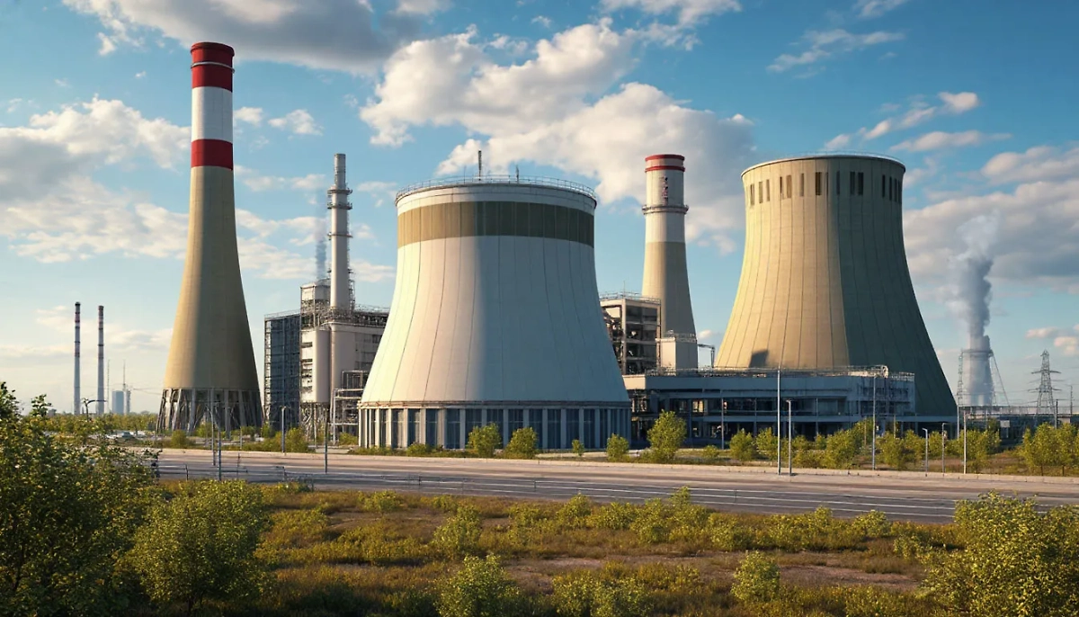В Белоруссии ищут место для новой АЭС. Обложка © Шедеврум / Life.ru