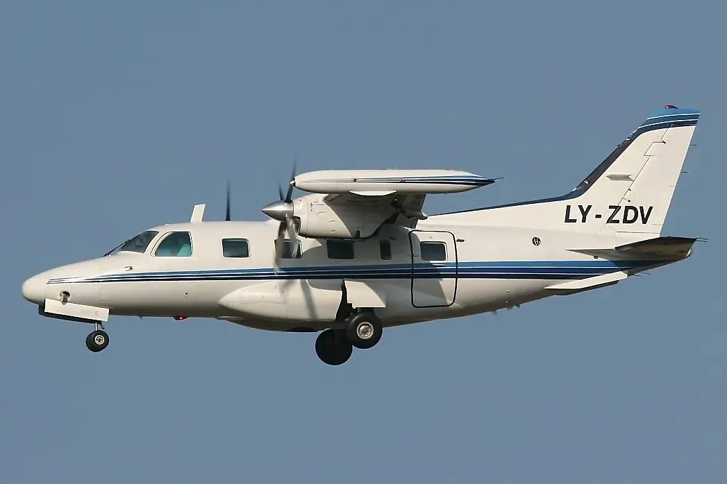 Модель самолёта Mitsubishi MU-2B, который потерпел крушение. Фото © airliners.net