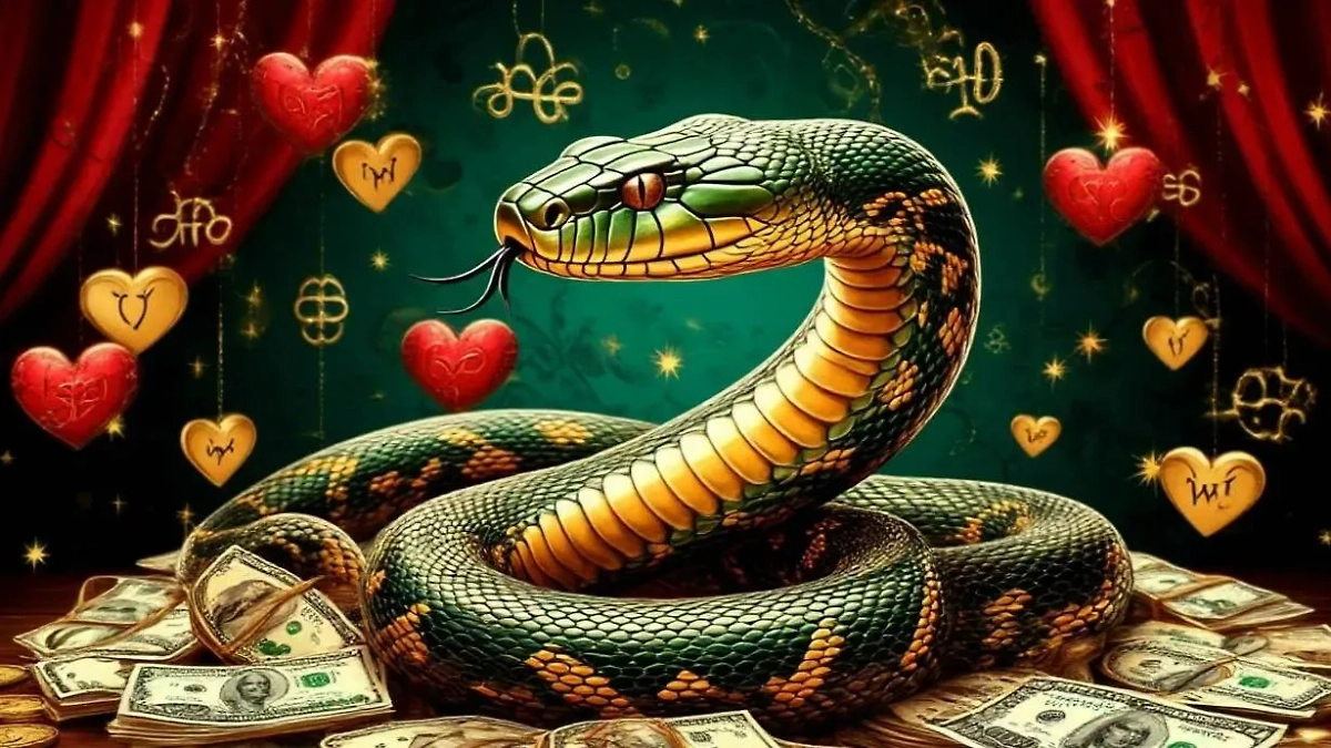 Зелёная Змея скинула ожившую шкурку, грядёт время перемен. Многих оно коронует. Обложка © «Шедеврум»