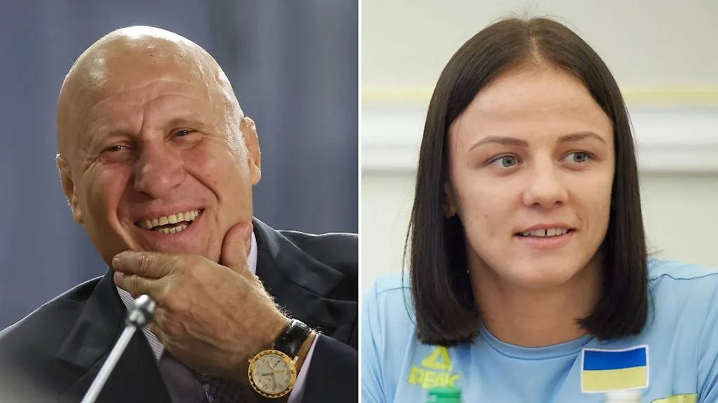 Михаил Мамиашвили, Ирина Коляденко. Обложка © ТАСС / POOL / Алексей Никольский, © Wikipedia / President.gov.ua