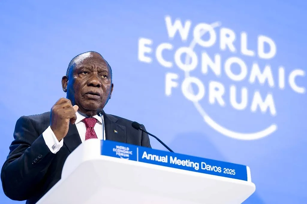 Сирил Рамафоса. Фото © ТАСС / MICHAEL BUHOLZER