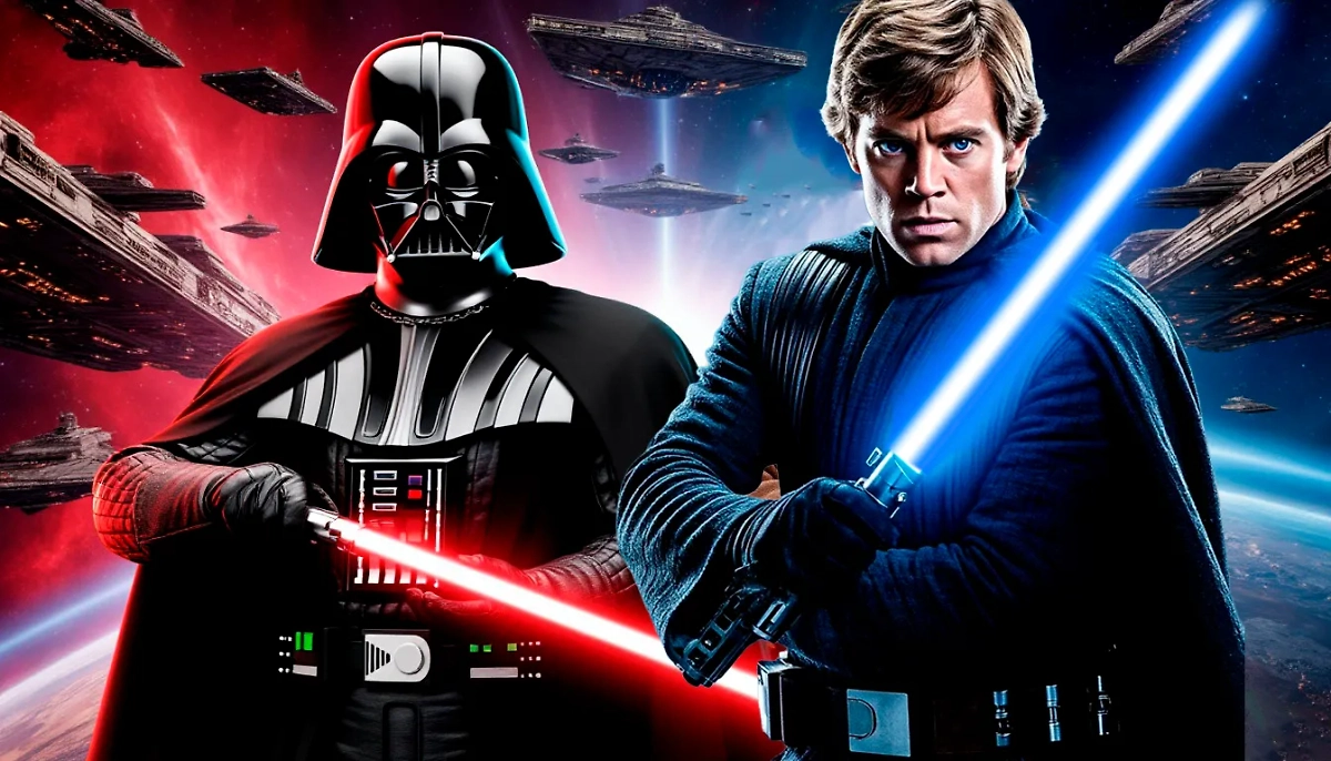 «Звёздные войны» — одна из самых любимых и популярных киносаг в мире. Обложка © Коллаж © Life.ru, фото © «Шедеврум»