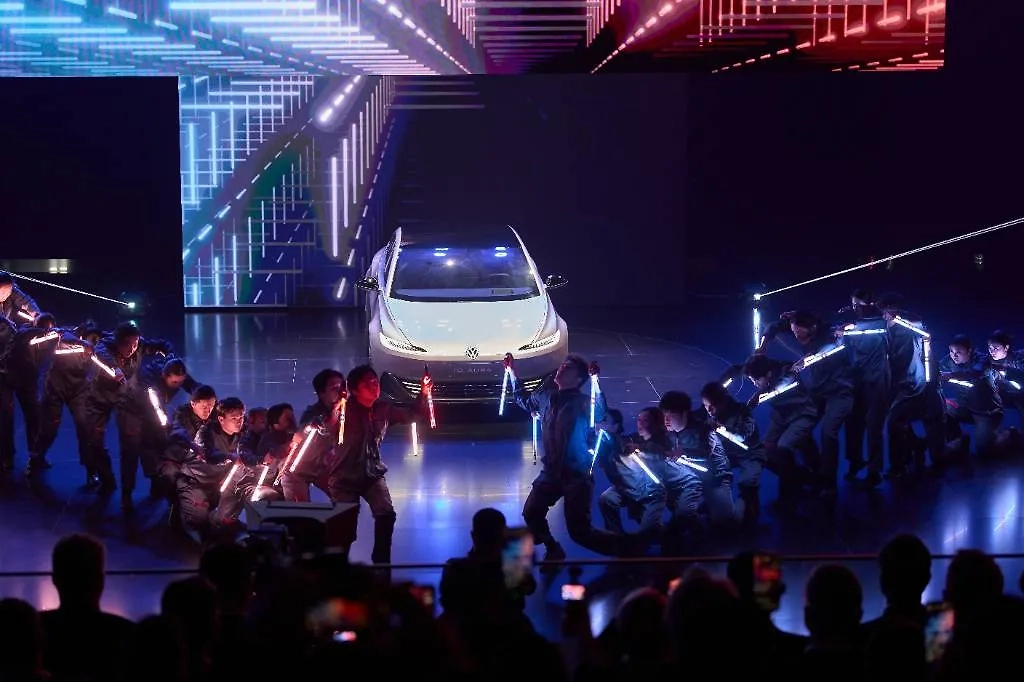 Концепт-кар Volkswagen ID. AURA. Фото © ТАСС / AP / Ng Han Guan