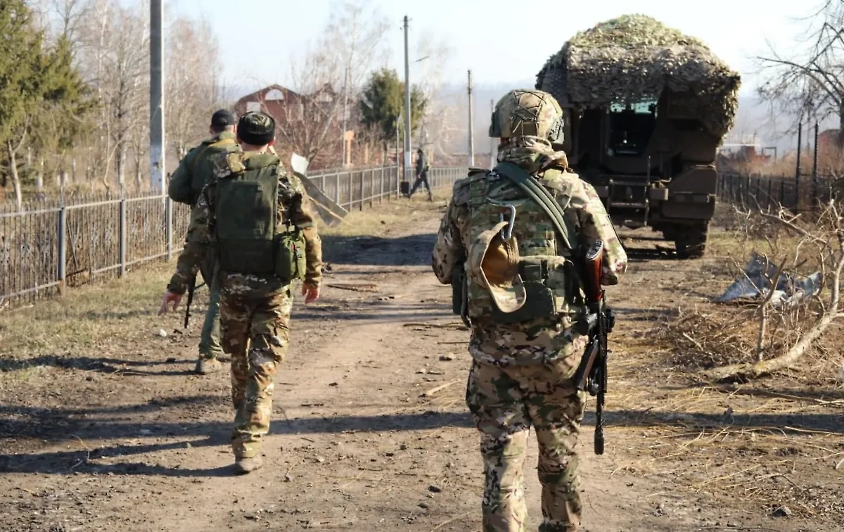 Бойцы ВС РФ. Обложка © Telegram / Минобороны России