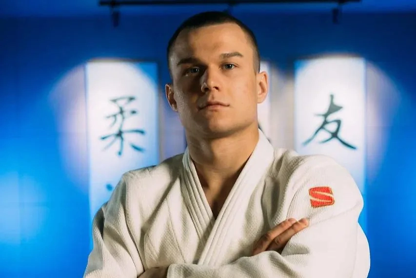 Данил Лаврентьев. Обложка © Telegram / Федерация Дзюдо России