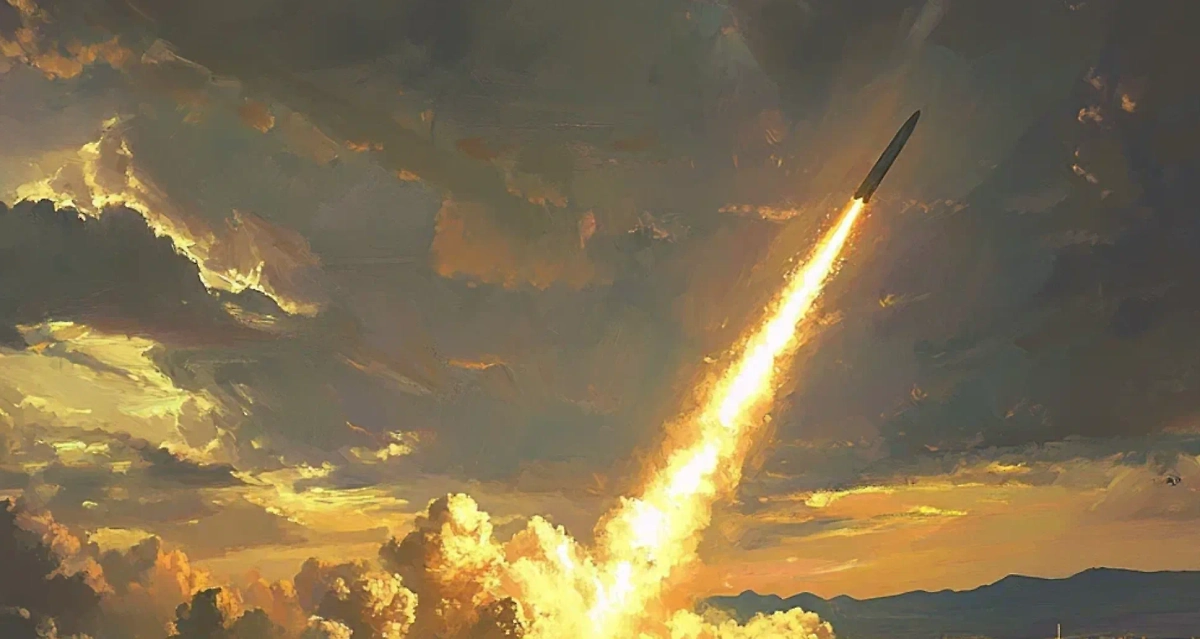 Ракета. Обложка © Midjourney / Life.ru