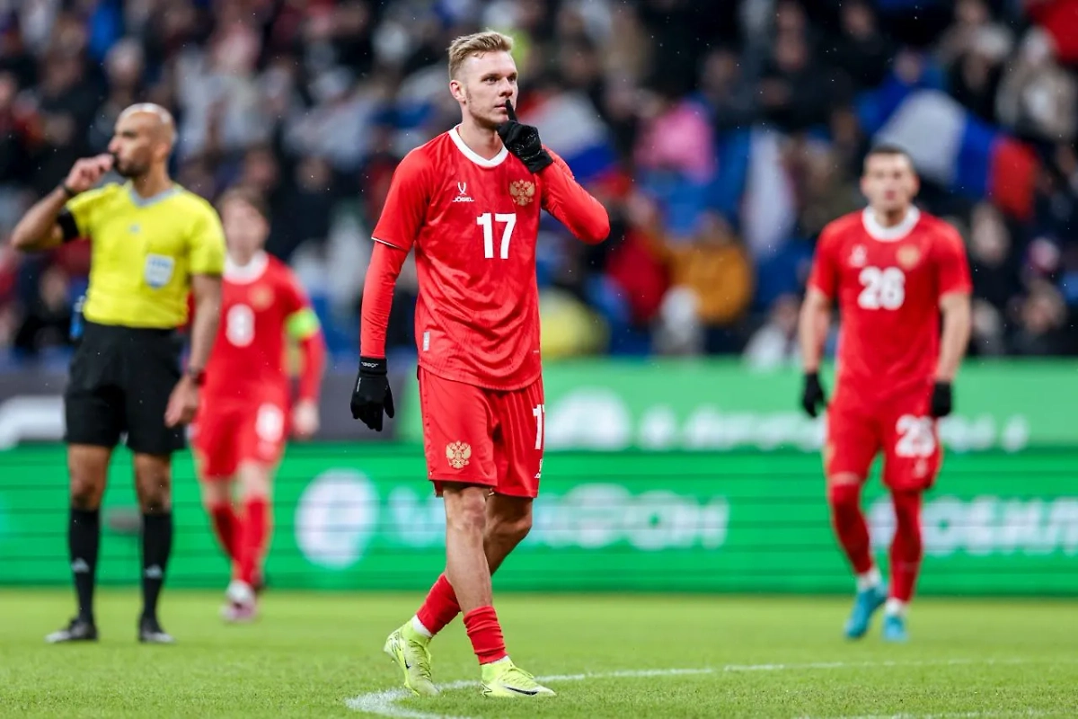 Обложка © Telegram / Сборная России по футболу