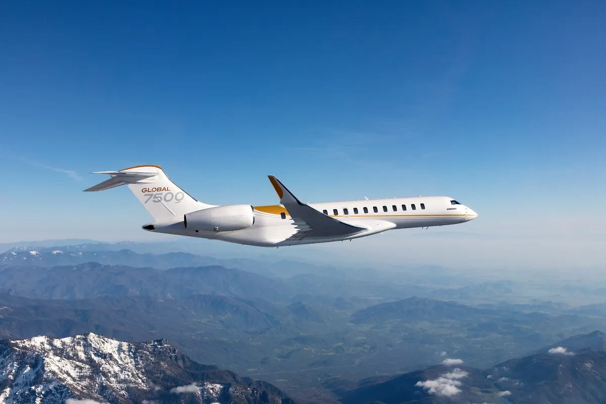 Bombardier Global 7500. Обложка © Bombardier.com
