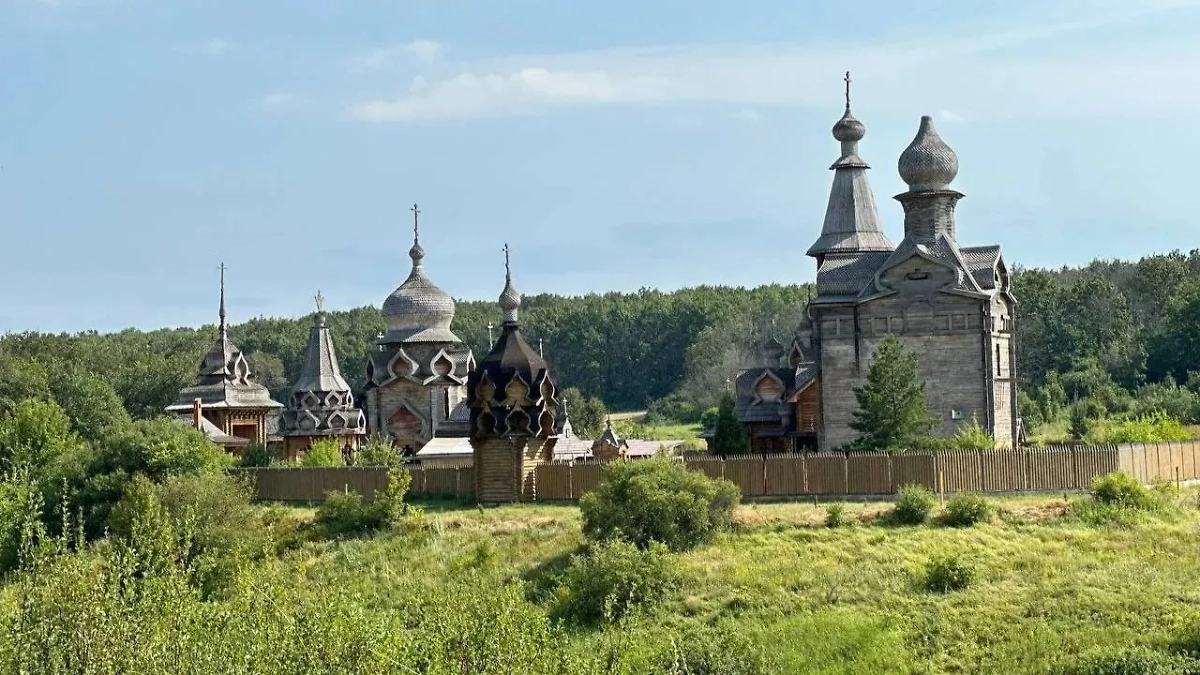 Так выглядел храмовый комплекс «Новый Иерусалим» до атаки. Обложка © Telegram / Настоящий Гладков