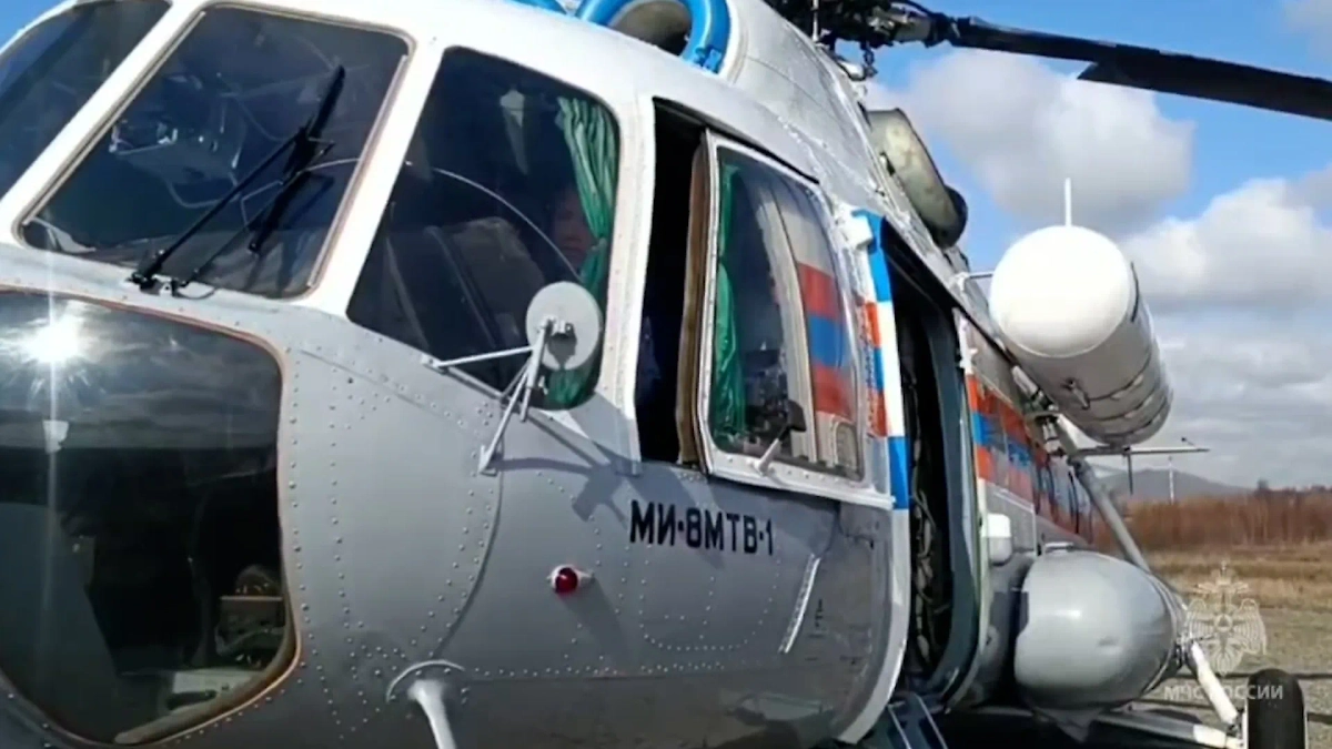 Фото © Telegram / ГУ МЧС России по Камчатскому краю 