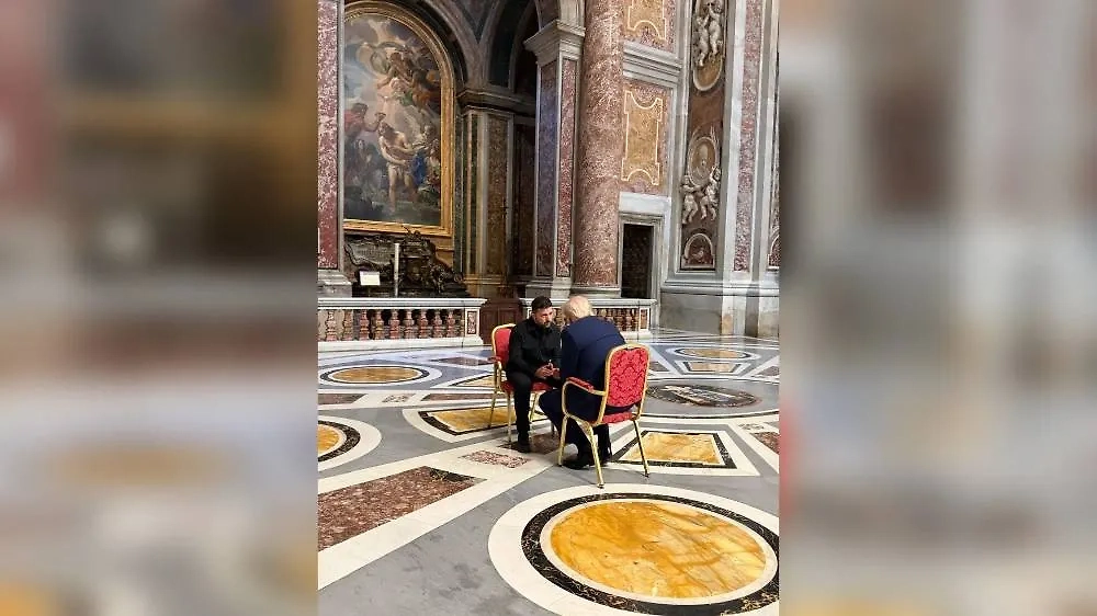 Дональд Трамп и Владимир Зеленский. Фото © X / Mathieu von Rohr