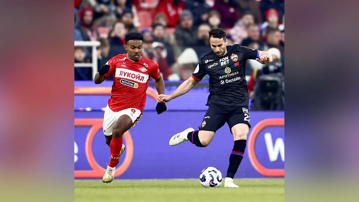 ЦСКА обыграл «Спартак». Обложка © VK / ПФК ЦСКА Москва