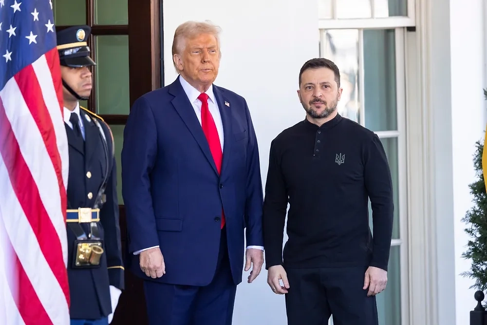 Дональд Трамп и Владимир Зеленский. Обложка © Shutterstock / FOTODOM / Joshua Sukoff