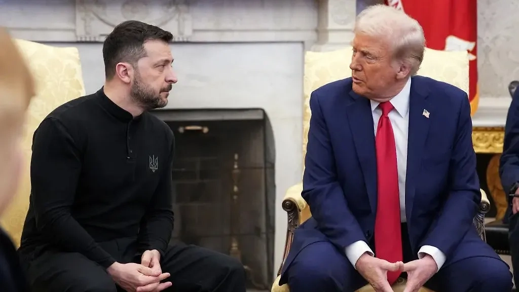 Владимир Зеленский и Дональд Трамп. Обложка © Gettyimages / Andrew Harnik