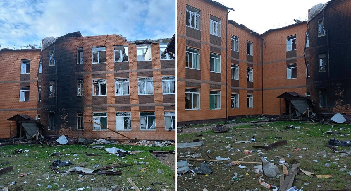 Атака ВСУ на Курскую область. Фото © Telegram / Александр Хинштейн