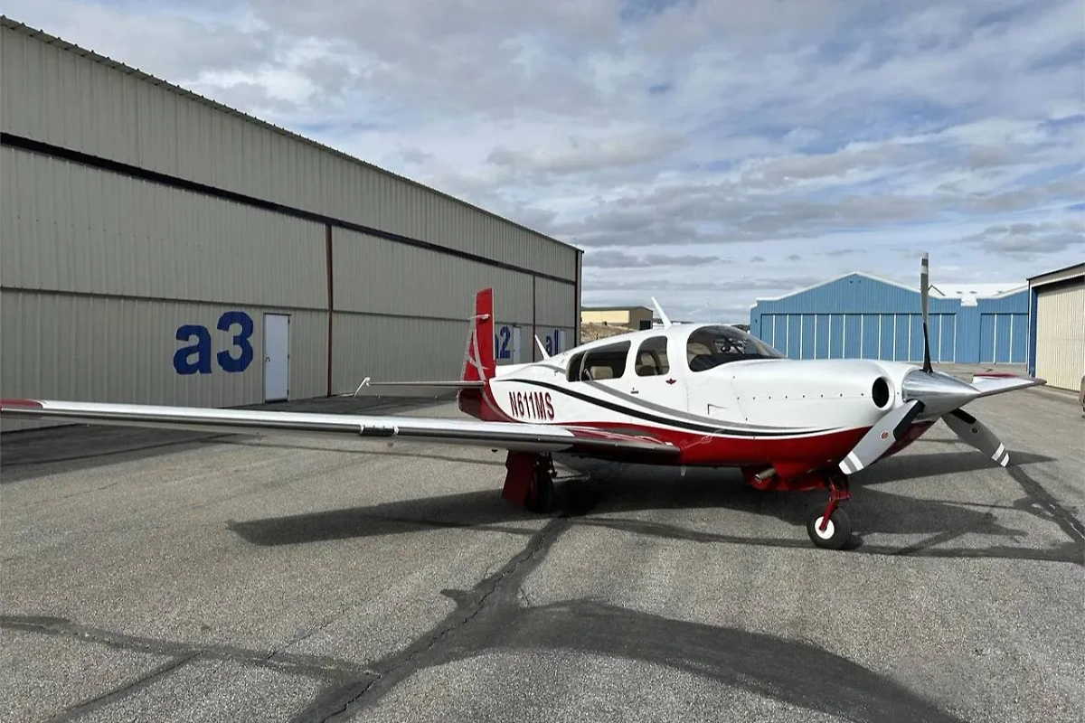 Самолёт Mooney M20TN. Обложка © X / ASO