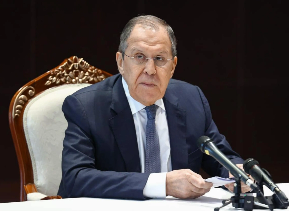 Министр иностранных дел РФ Сергей Лавров. Обложка © Telegram / МИД России