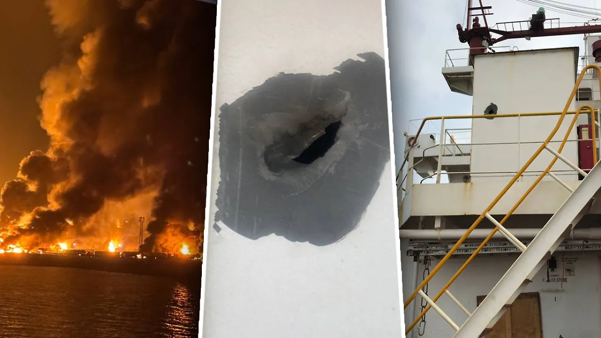 Кадры с корабля. Обложка © Telegram / SHOT