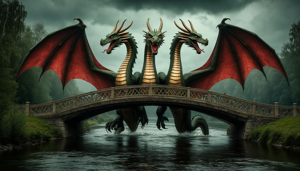 Калинов мост не имеет никакого отношения к ягоде калине и танцу «Калинка-малинка». Фото © «Шедеврум»