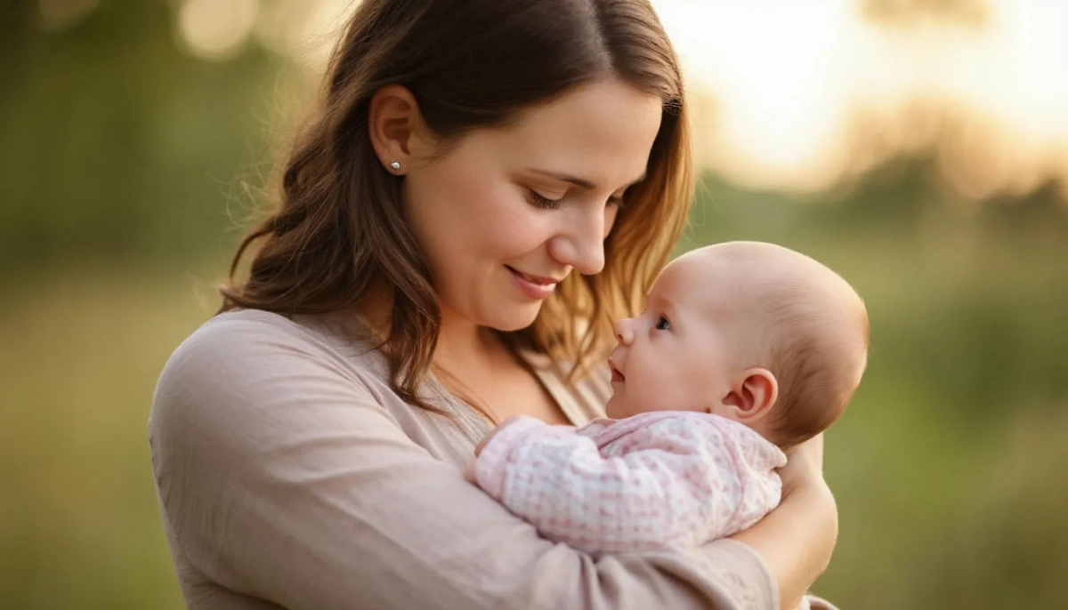 Мать с ребёнком. Обложка © Шедеврум / Life.ru