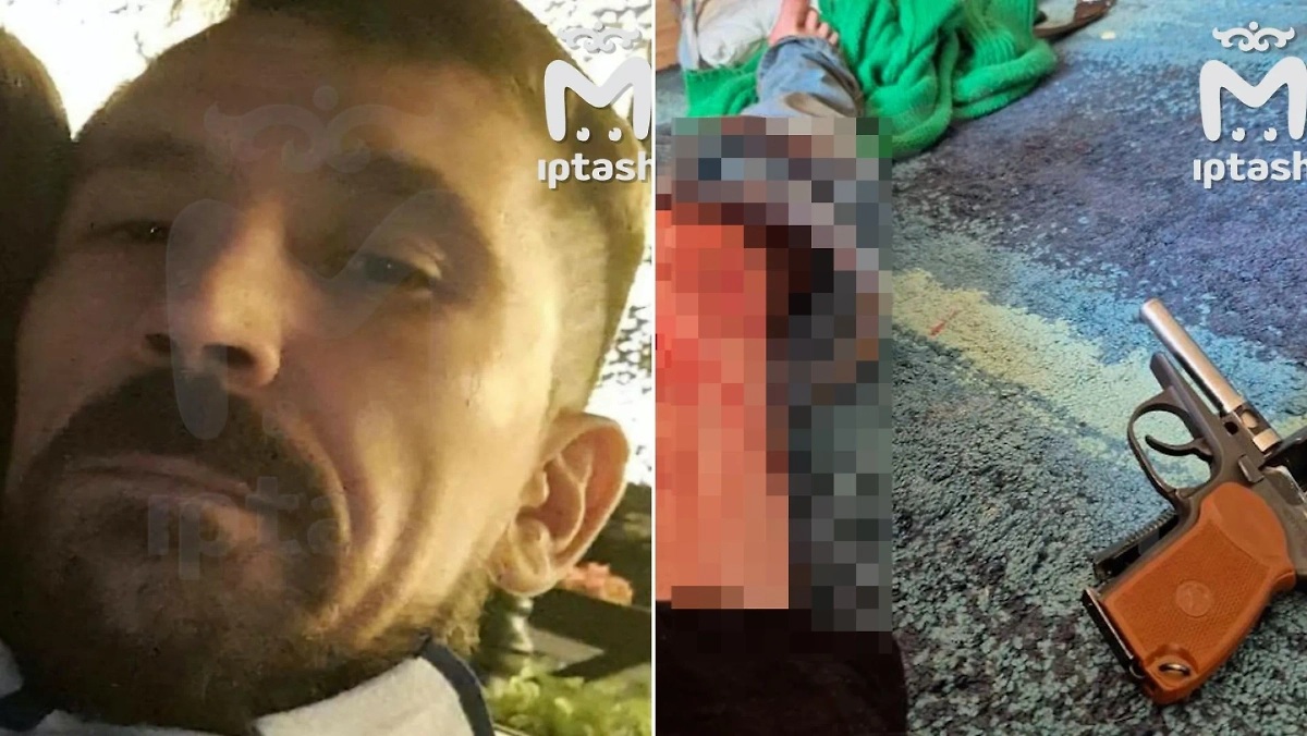 Мужчина выстрелил в бедро своей девушке за игнорирование оскорблений. Обложка © Telegram / Mash Iptash