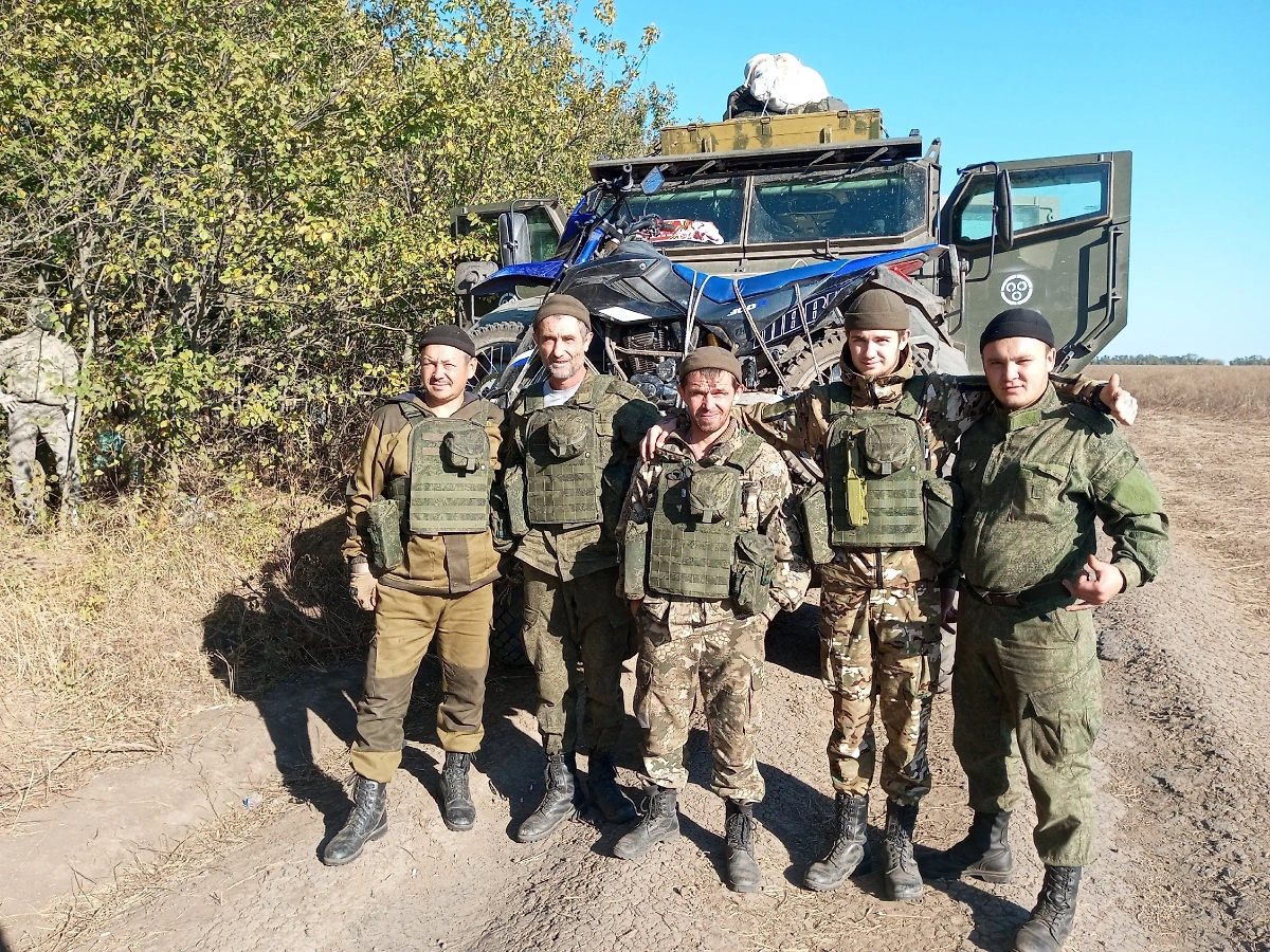 Боец Александр Петров на передовой. Фото © Предоставлено Life.ru