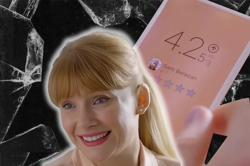 «Чёрное зеркало» — замечательный британский сериал, который смог предсказать ужасающие вещи, что уже случились в мире. Обложка © Коллаж © Life.ru, фото © фильм «Чёрное зеркало», режиссёр Алисса Пэнкив и др. / Kinopoisk