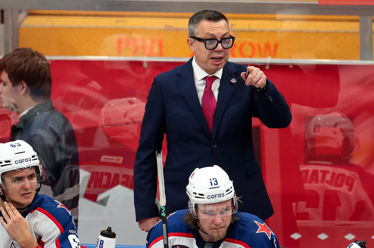 Илья Воробьёв. Обложка © Telegram / ХК ЦСКА Москва