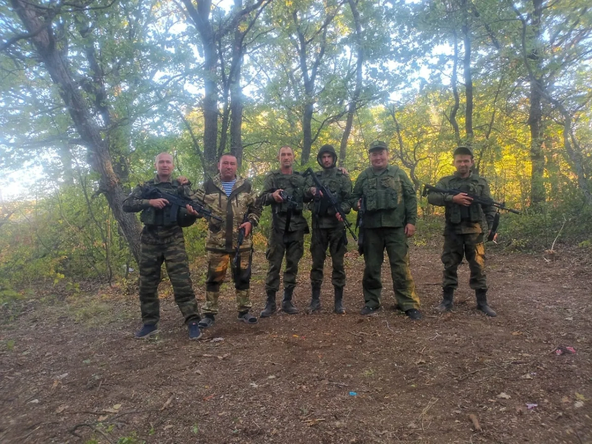 Боец Александр Петров на передовой. Фото © Предоставлено Life.ru