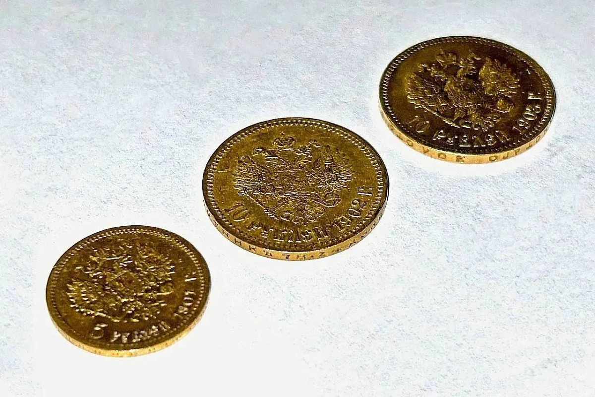 Старинные монеты. Фото © Предоставлено пресс-службой ФТС России