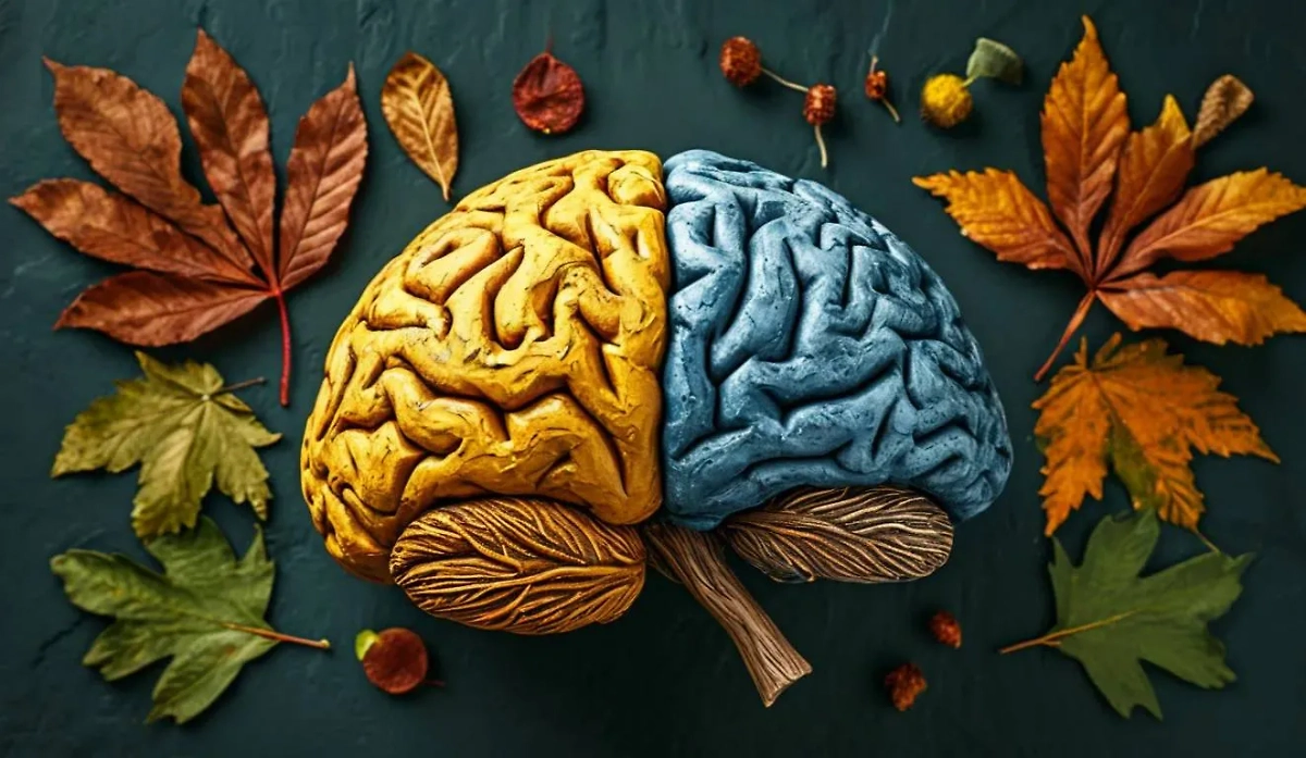 Психологи рассказали, как наш мозг видит времена года. Обложка © «Шедеврум» / Life.ru