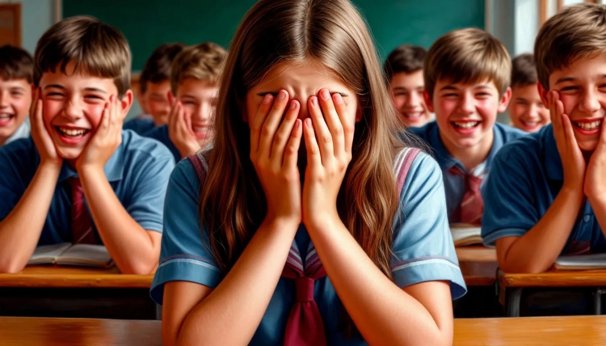 В Приморье ученик во время урока воткнул ручку в глаз однокласснице. Обложка © Life.ru / Шедеврум