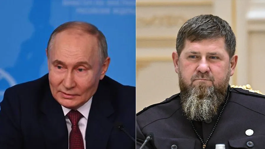 Владимир Путин и Рамзан Кадыров. Обложка © Life.ru © ТАСС / Сергей Бобылев