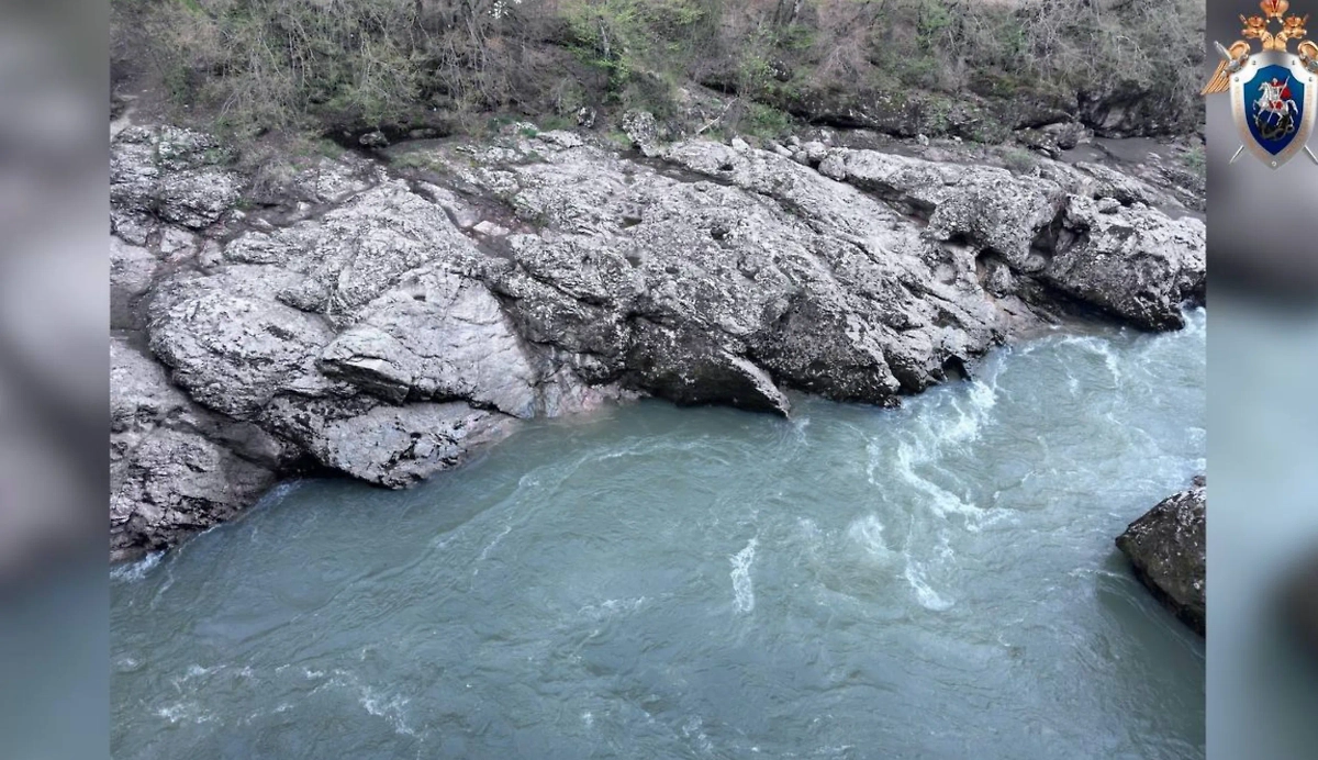 Река Белая в Адыгее. Обложка © Telegram / СУ СК России по Адыгее