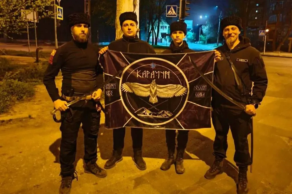 Казаки отряда «Карачун». Фото © Предоставлено Life.ru