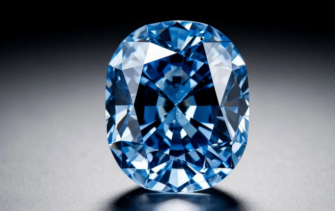 Голубой бриллиант Оппенгеймера: чемпион по стоимости за карат. Фото © «Шедеврум»