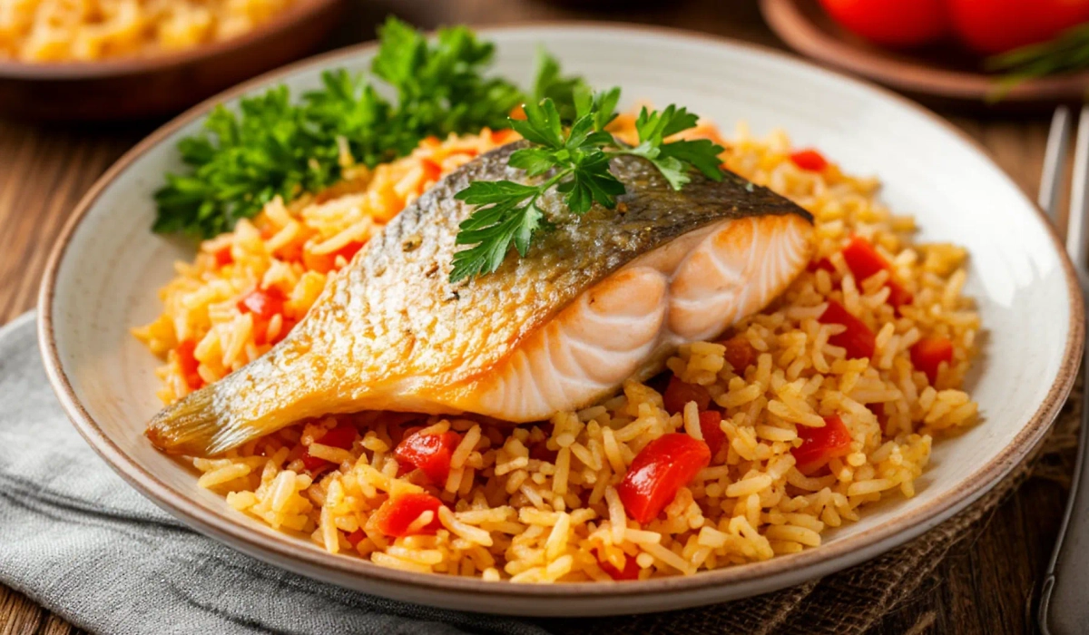 Рецепт плова из рыбы. Фото © «Шедеврум»