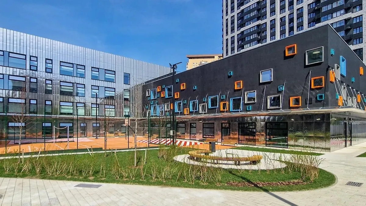 Новый учебный корпус появился в Тропарёво-Никулино. Обложка © mos.ru