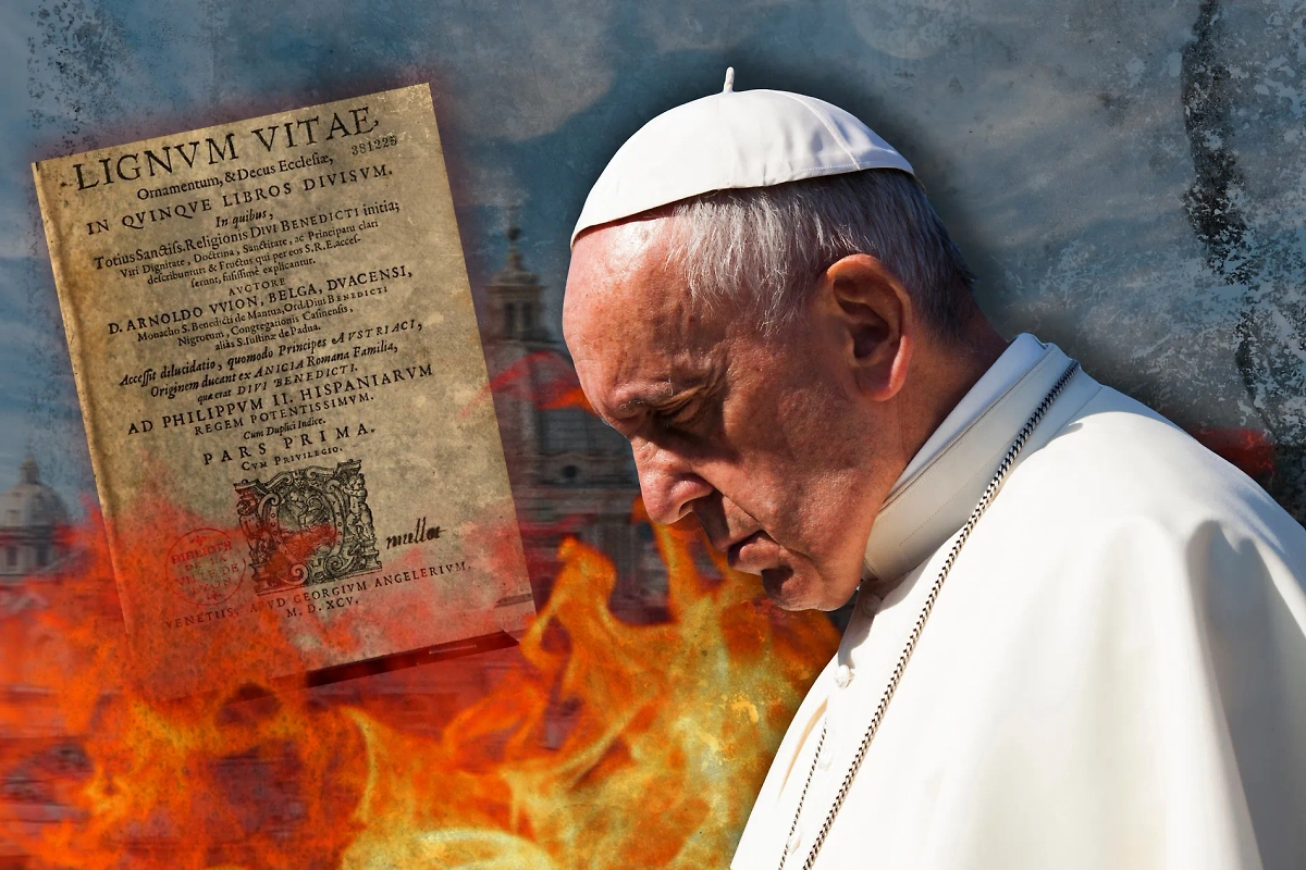 Пророчество о папах предупреждает, что кто-то станет последним римским понтификом. Коллаж © Life.ru. Фото © Shutterstock / FOTODOM / GYG Studio, muratart © Wikipedia / Arnold Wion