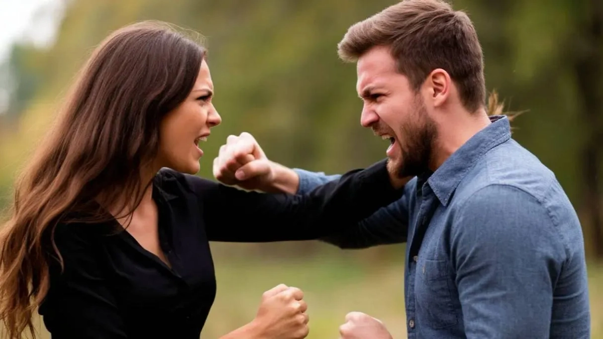 Рак и Скорпион ссорятся из-за манипуляций. Обложка © Шедеврум / Life.ru