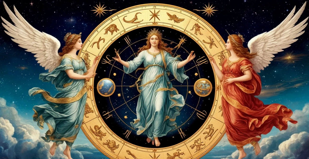 У каждого знака зодиака, оказывается, есть ангел-хранитель. Обложка © «Шедеврум»