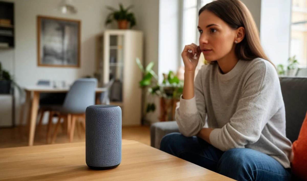 Умная колонка может сохранять информацию о владельце. Обложка © «Шедеврум»