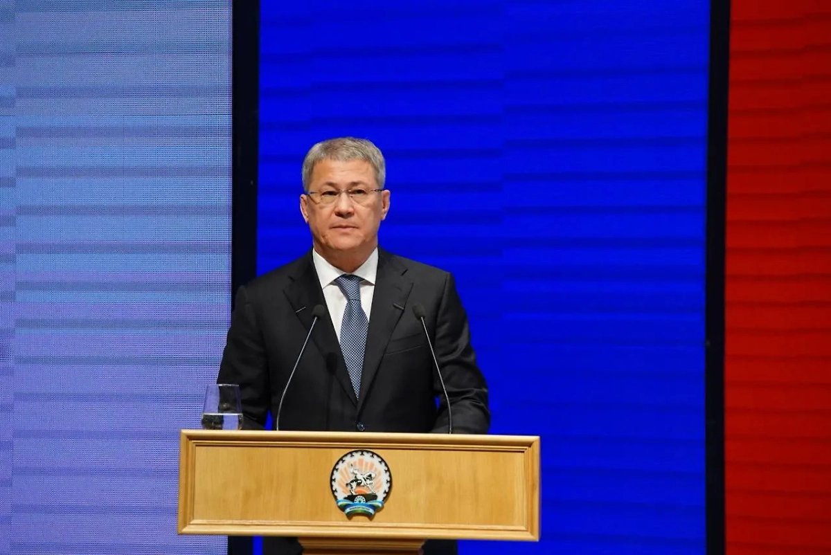 Глава Башкортостана Радий Хабиров. Обложка © Telegram / Радий Хабиров