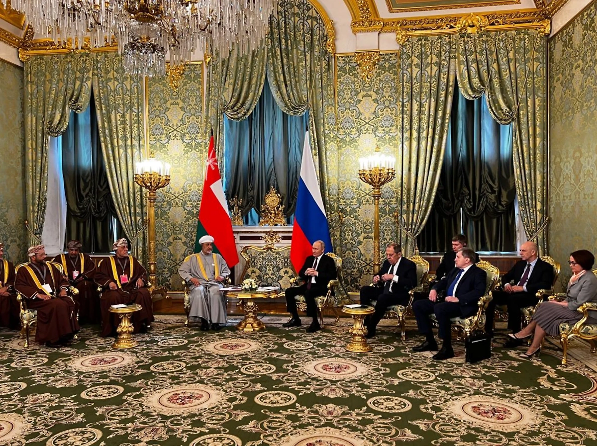 Переговоры в Кремле. Обложка © Telegram / Кремль. Новости