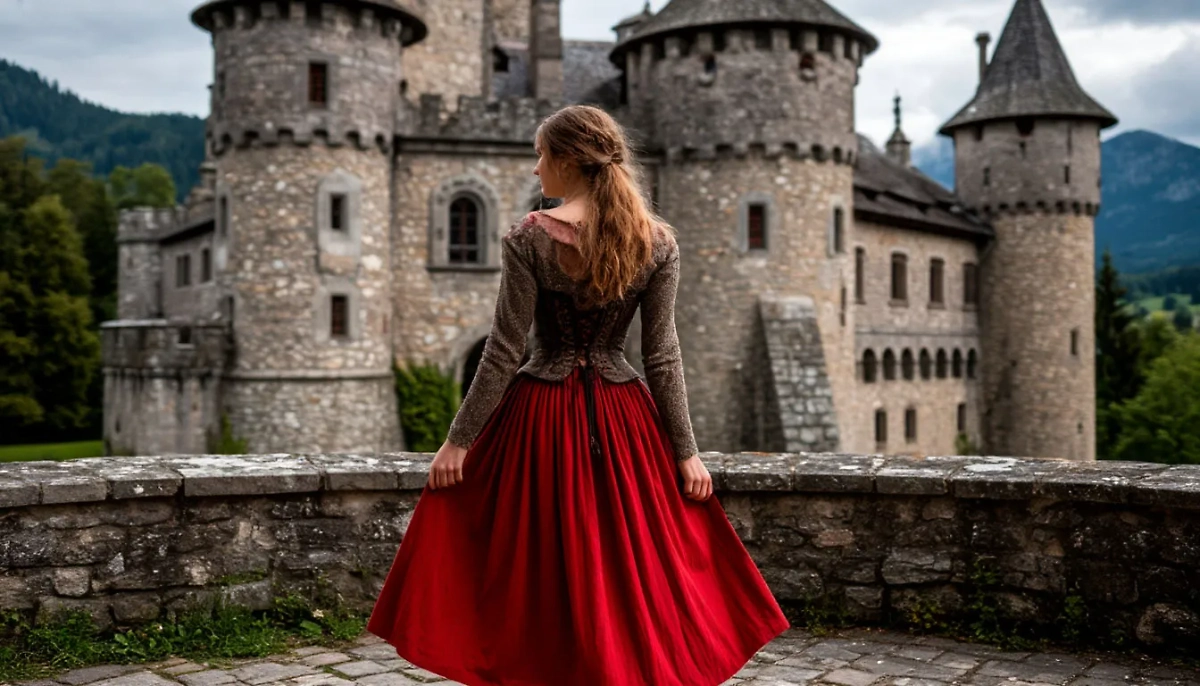 Красные юбки несли почти исключительно утилитарную функцию. Фото © «Шедеврум»