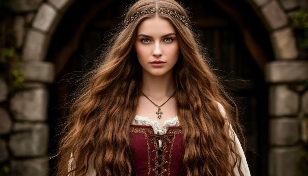 Чем длиннее волосы, тем с ними больше мороки, поэтому носить их могла только знать. Фото © «Шедеврум»